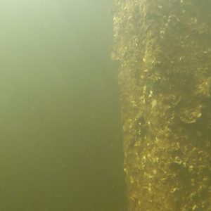 underwater concrete pile